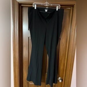 VENUS Elegant Black Flare Pants